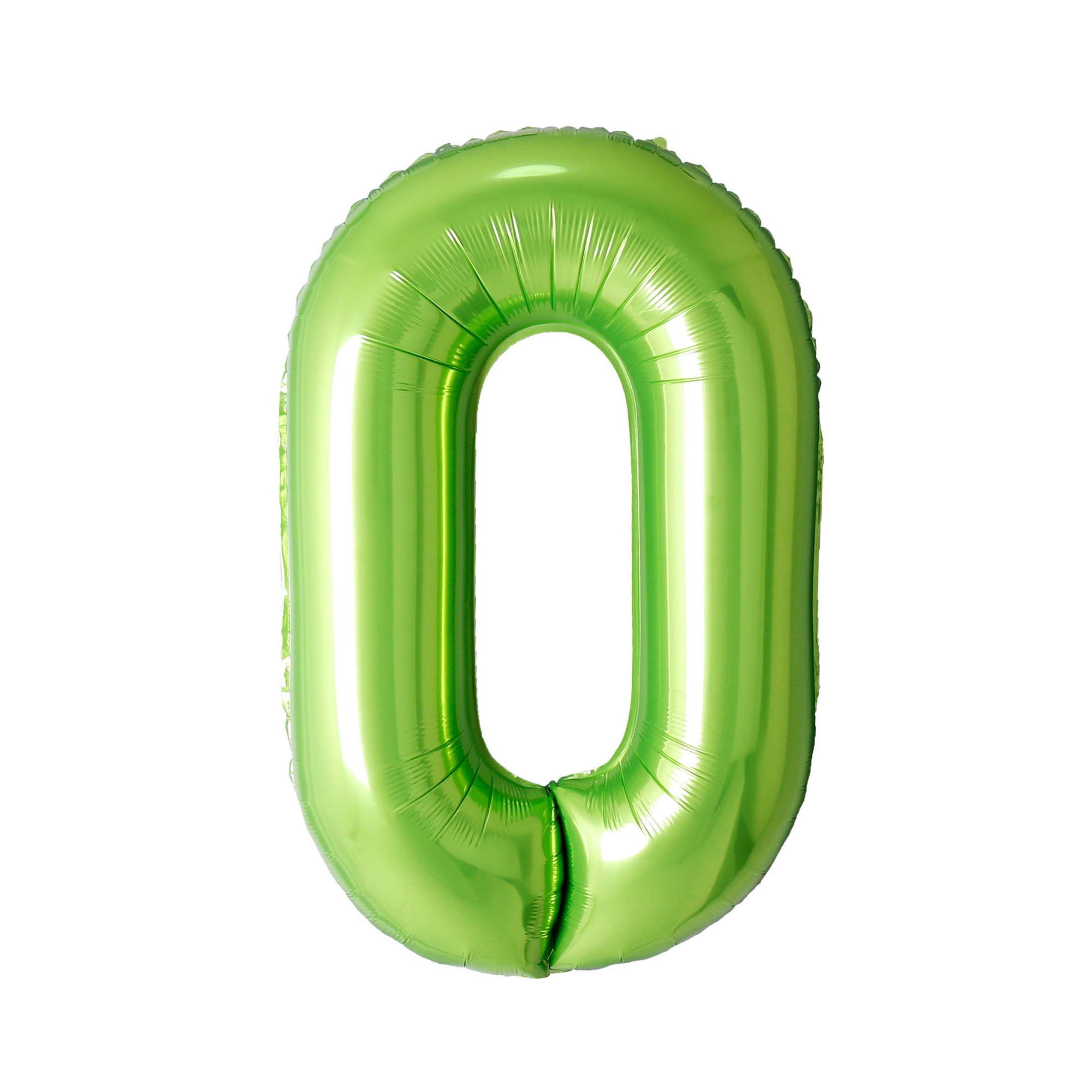 34" Number Balloon - Green