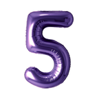 34" Number Balloon - Purple