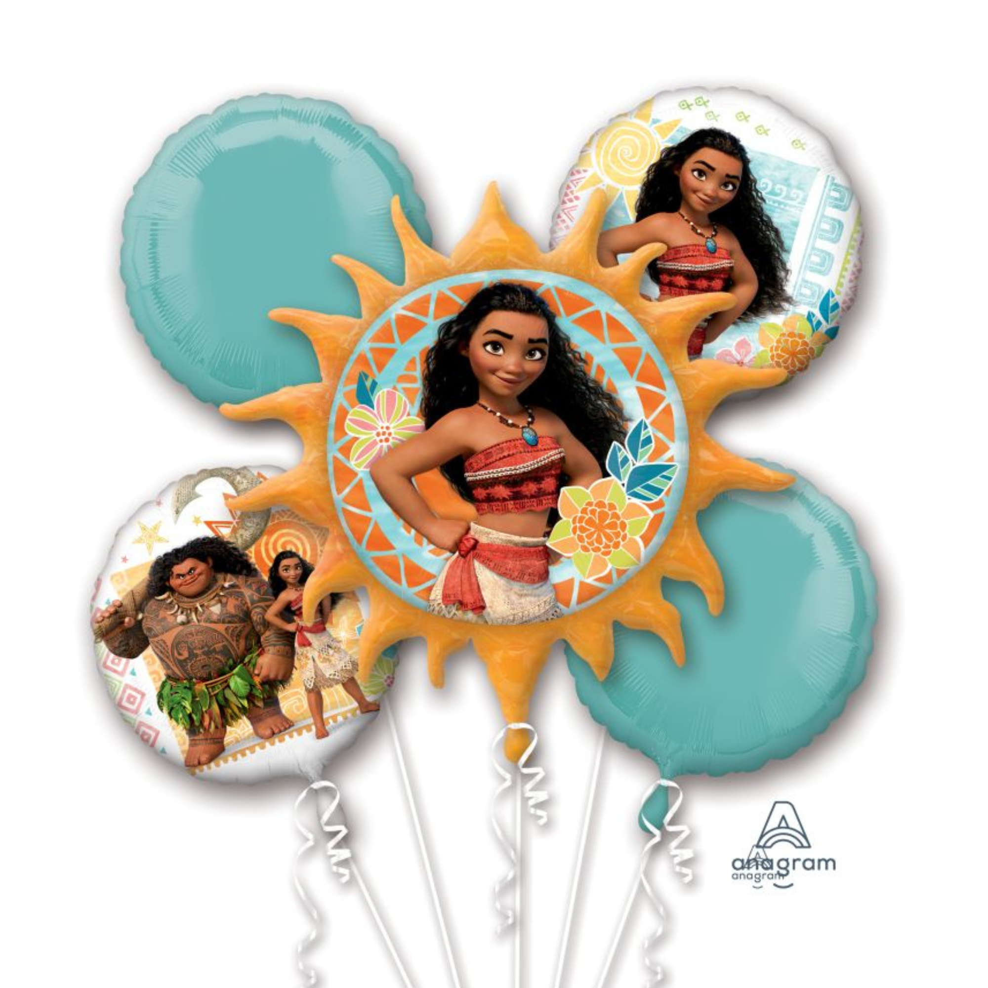Moana Island Adventure Balloon Bouquet