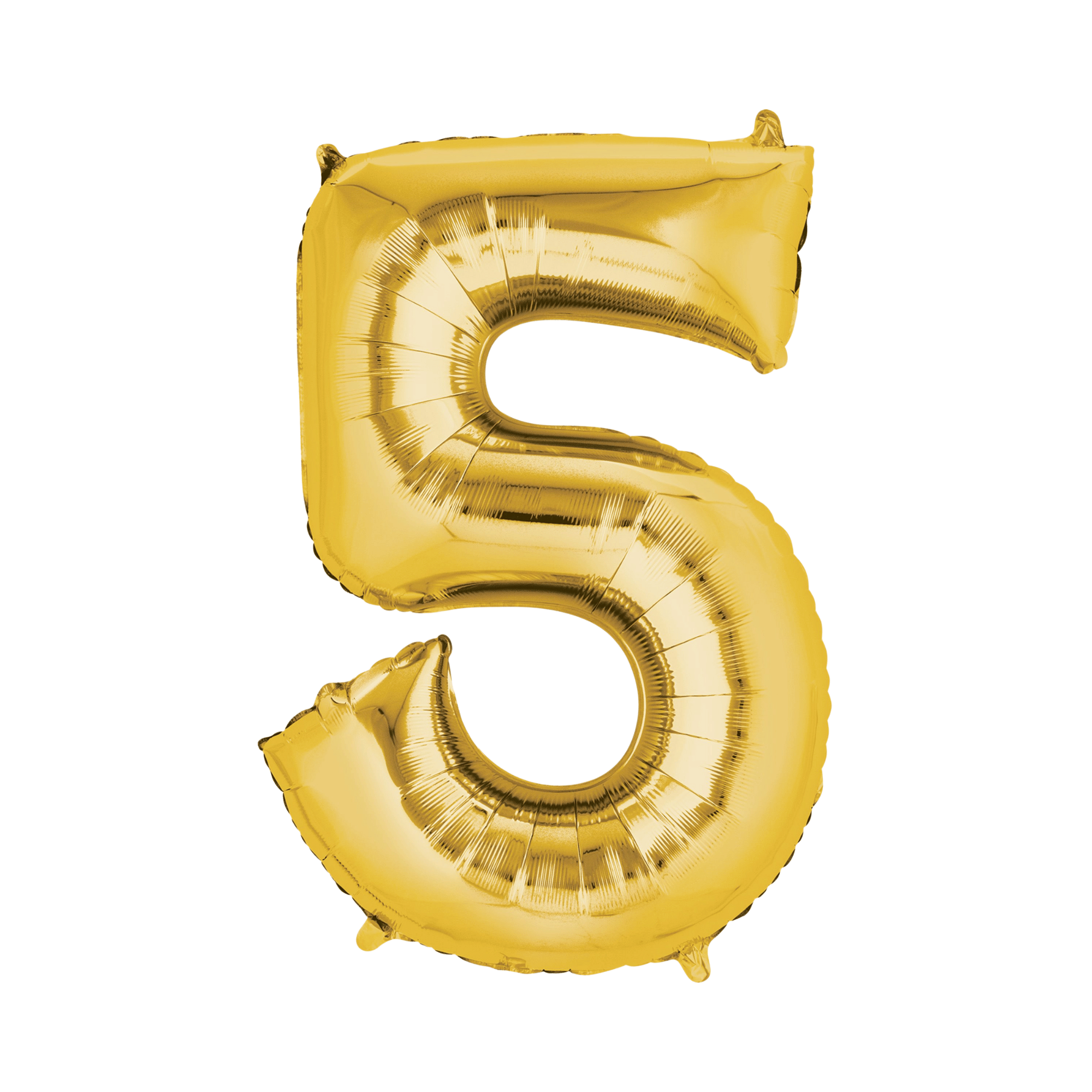 34" Number Balloon - Gold