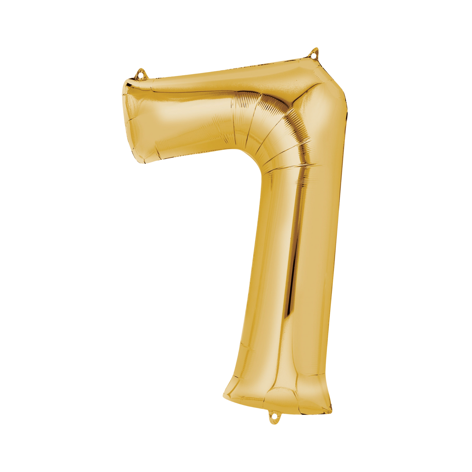 34" Number Balloon - Gold