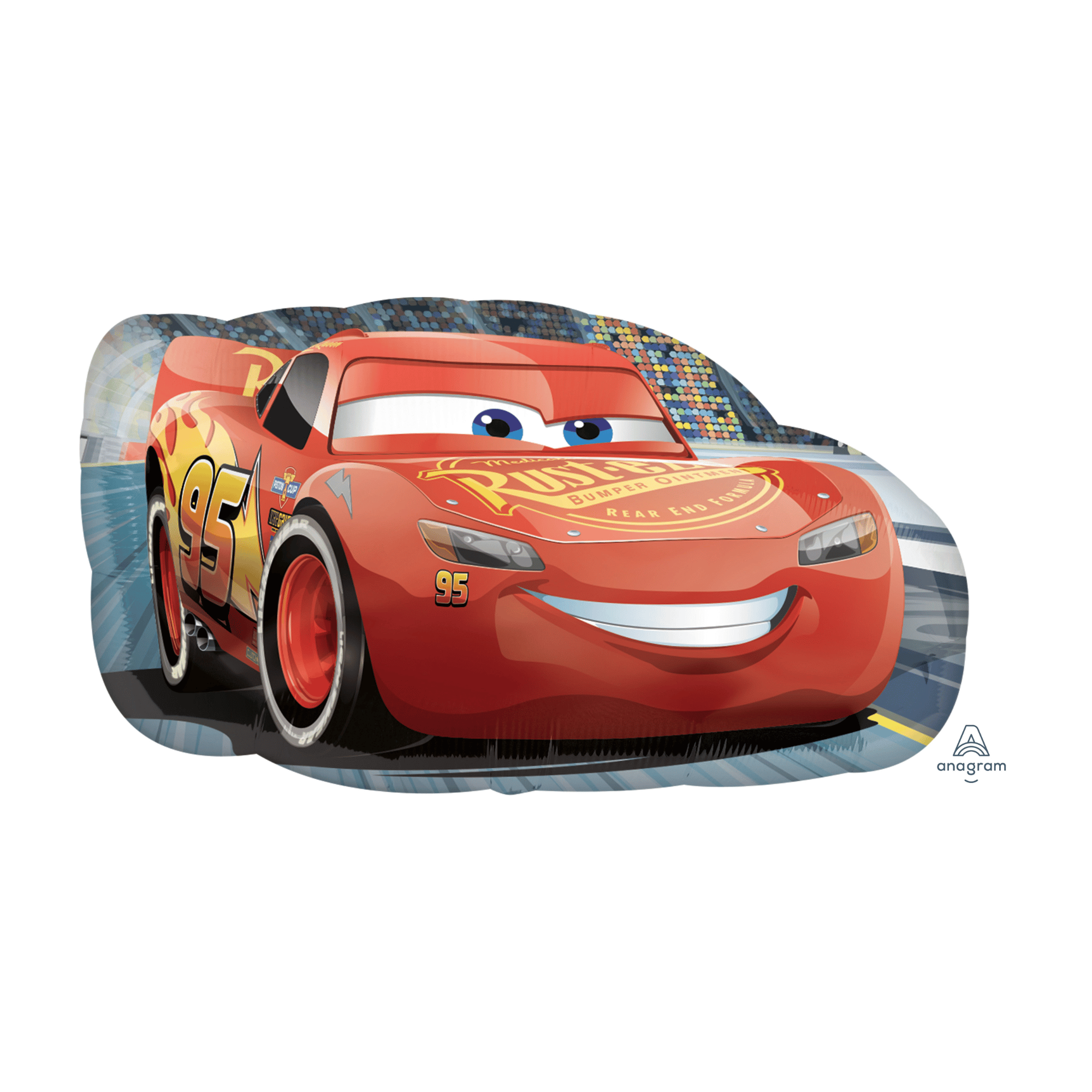 Supershape Lightning McQueen Cars Balloon