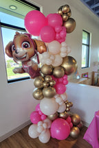 Freestanding Organic Balloon Garland