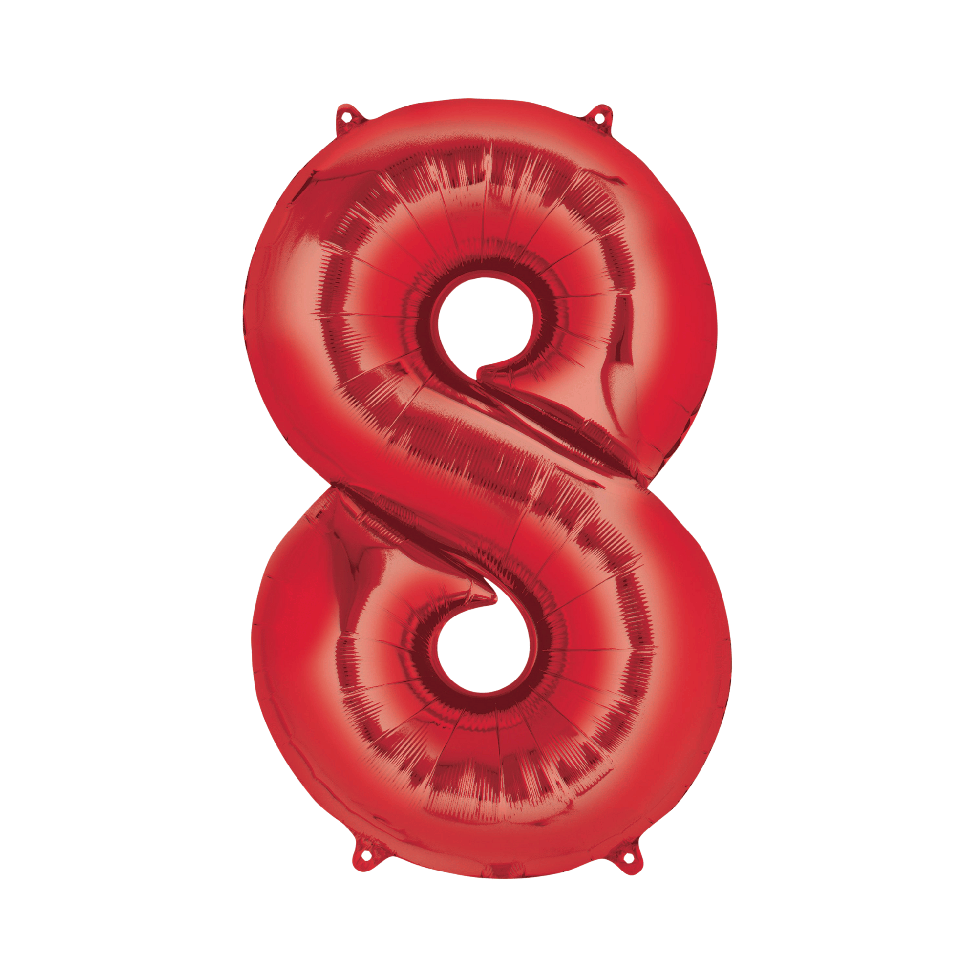 34" Number Balloon - Red