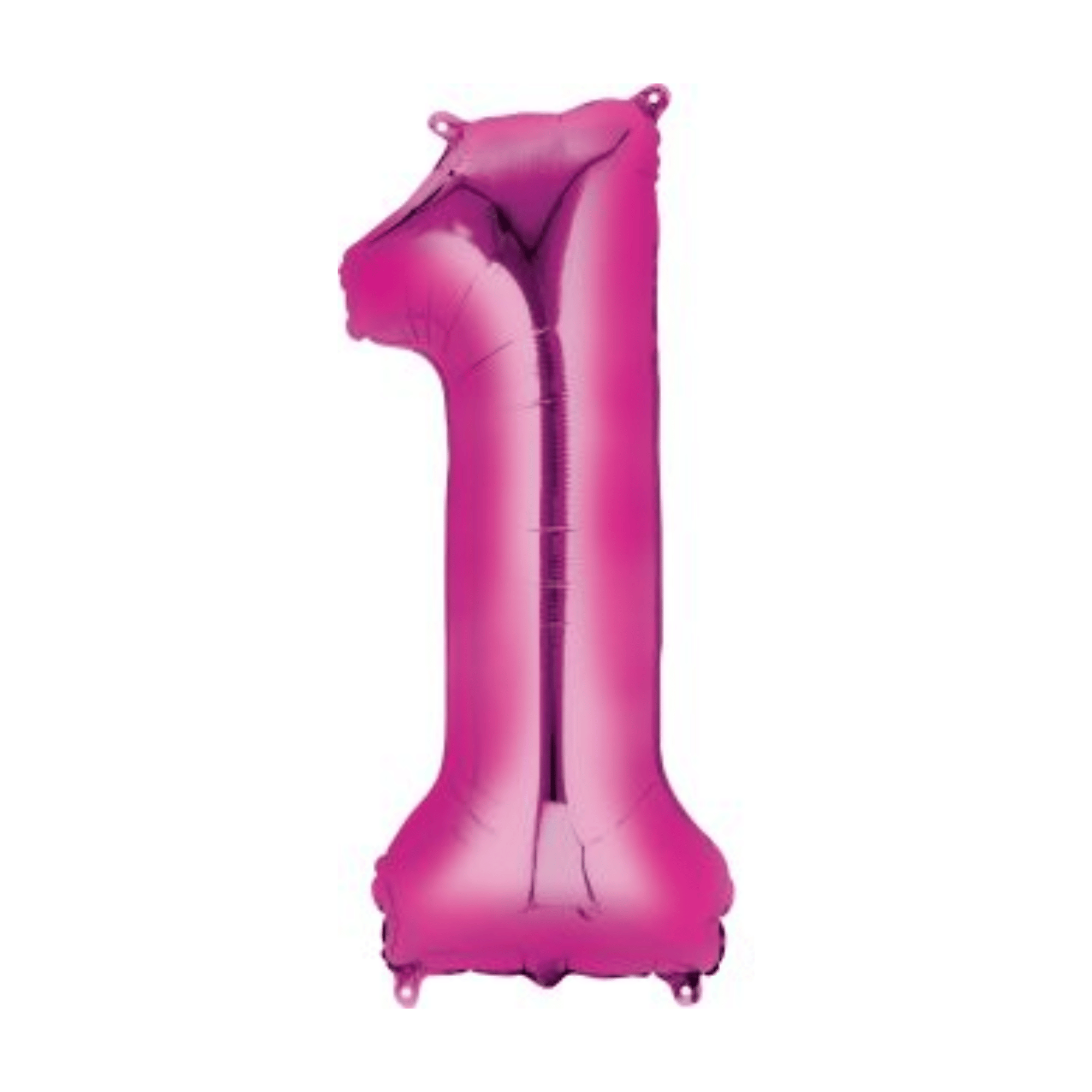 34" Number Balloon - Hot Pink