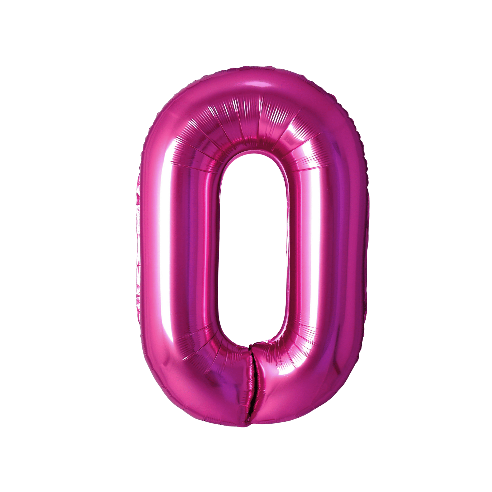 34" Number Balloon - Hot Pink