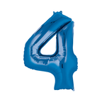 34" Number Balloon - Blue