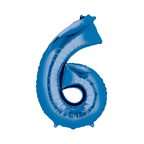 34" Number Balloon - Blue