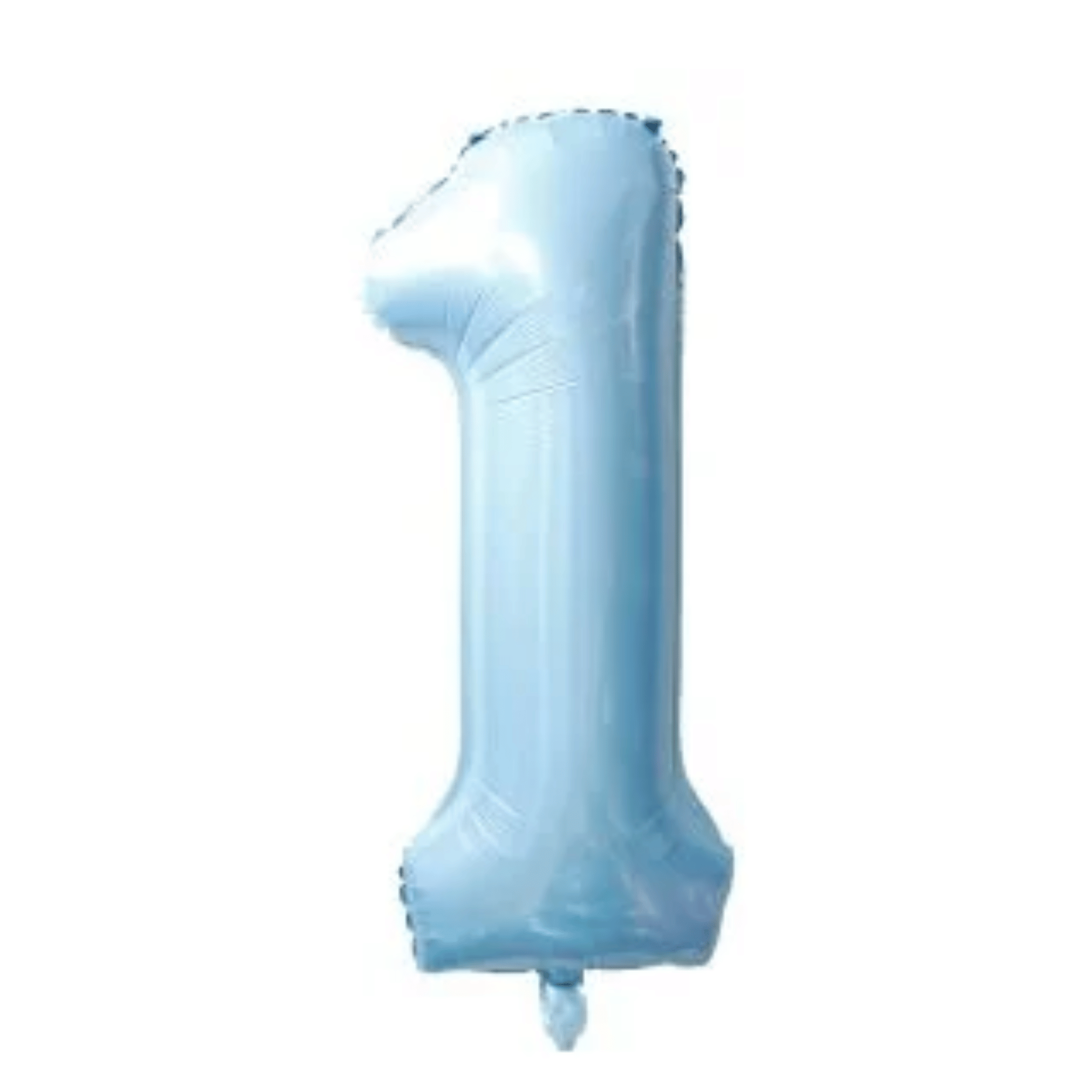 34" Number Balloon - Light Blue