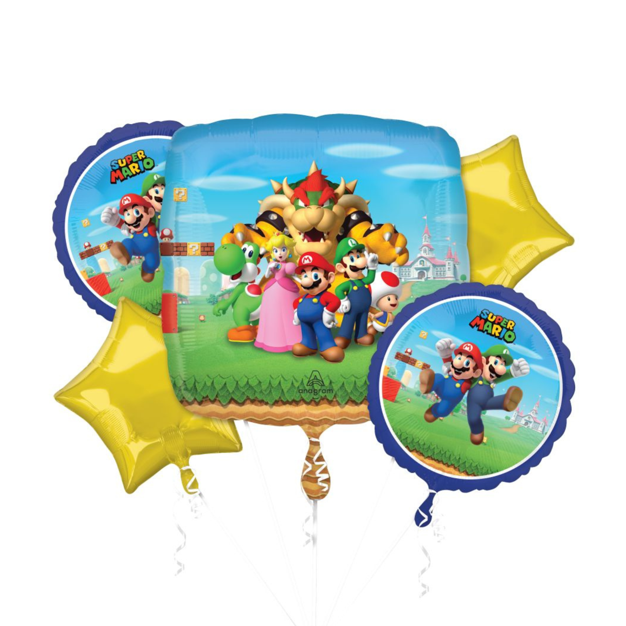 Super Mario Balloon Bouquet