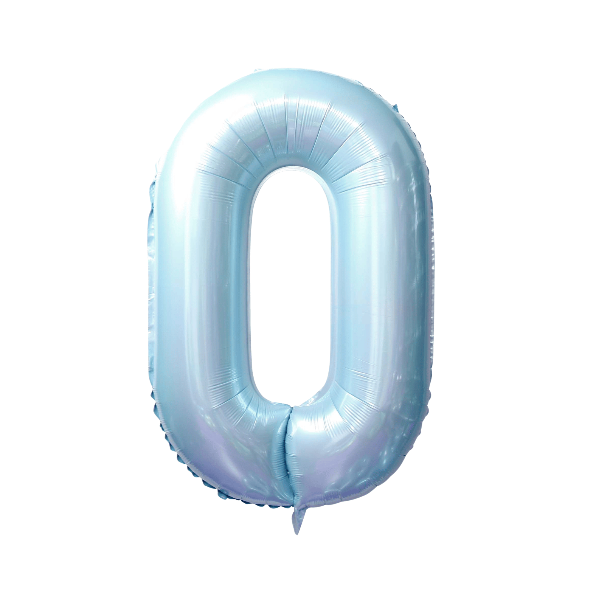 34" Number Balloon - Light Blue