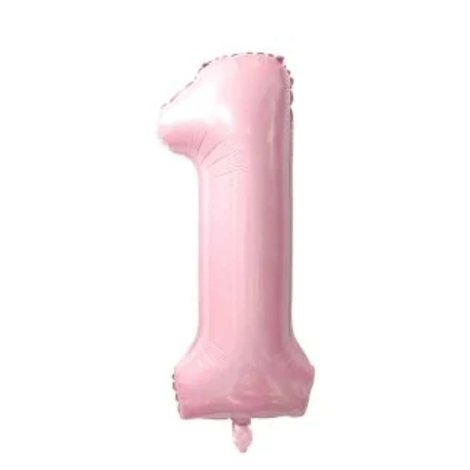34" Number Balloon - Light Pink