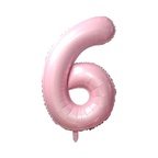 34" Number Balloon - Light Pink