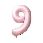34" Number Balloon - Light Pink