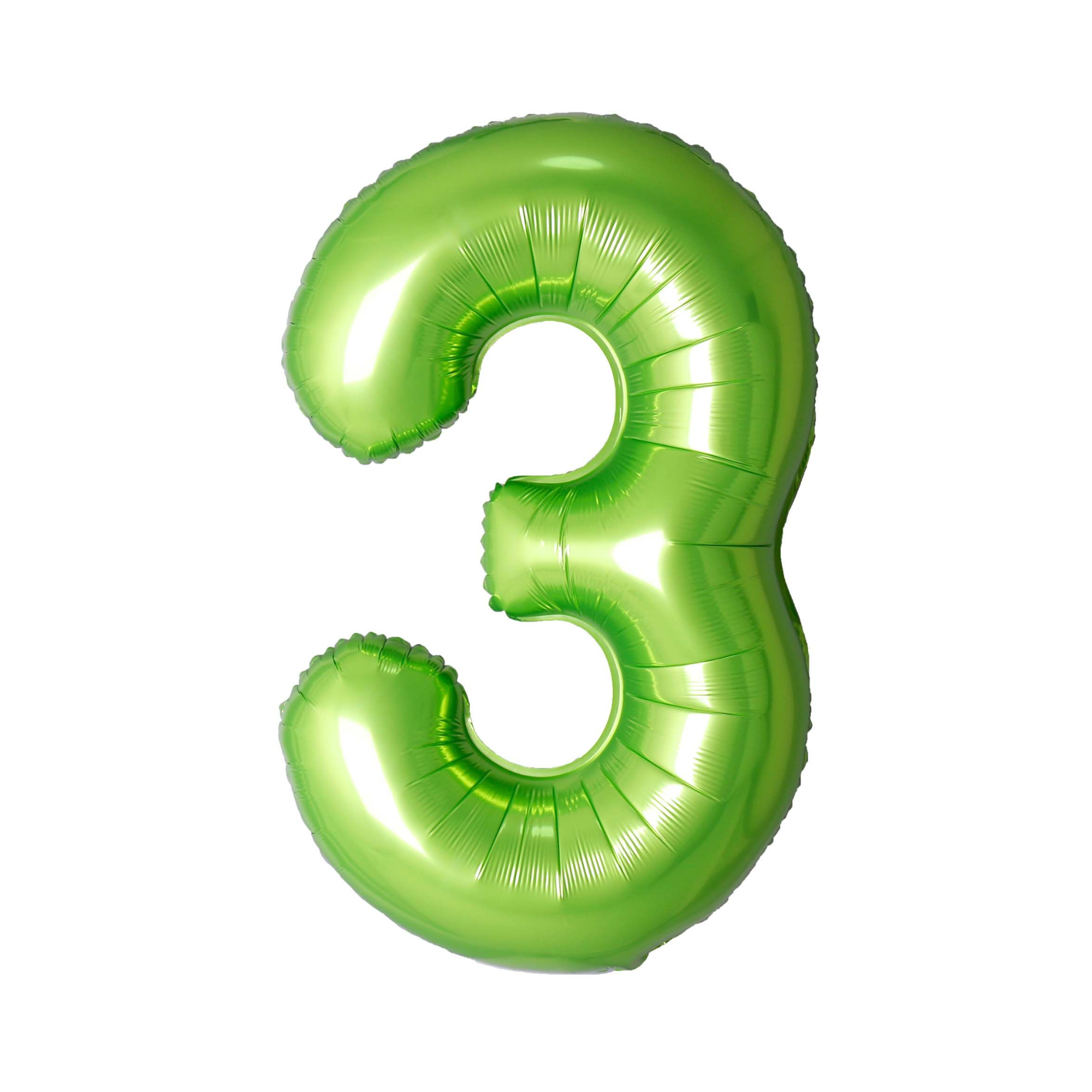 34" Number Balloon - Green