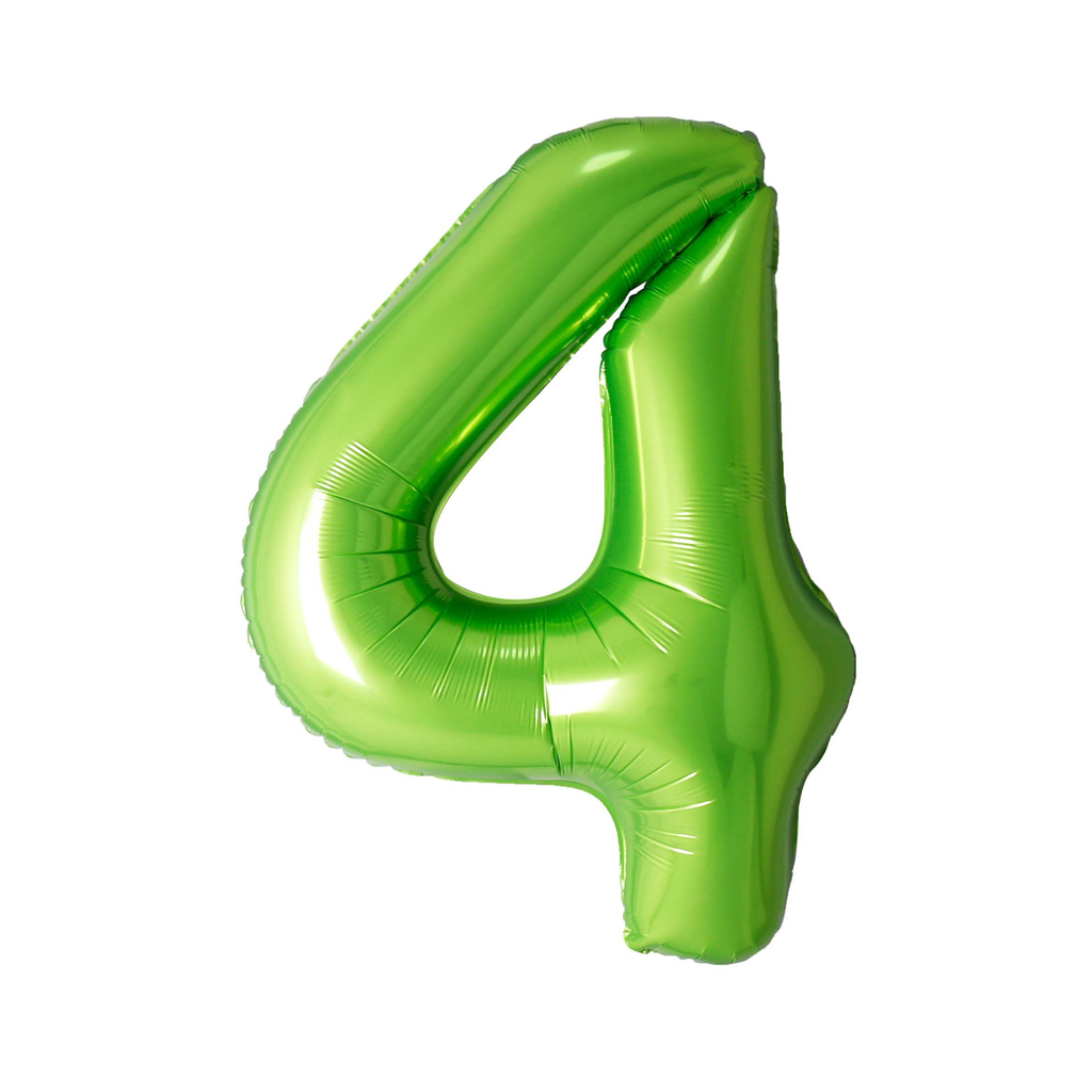 34" Number Balloon - Green