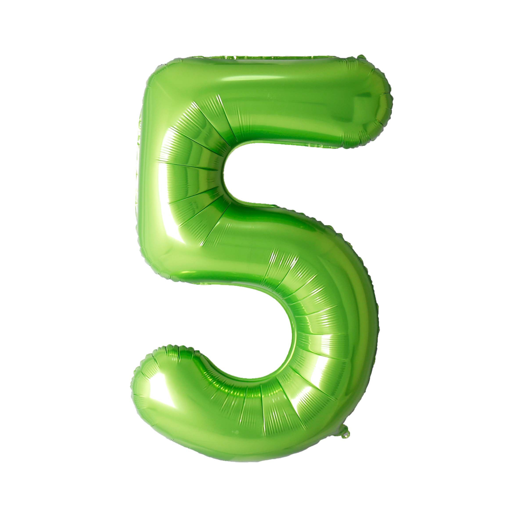 34" Number Balloon - Green