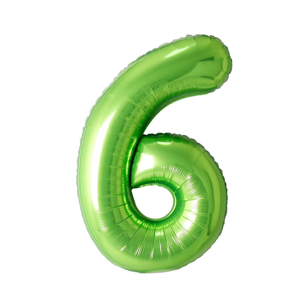 34" Number Balloon - Green