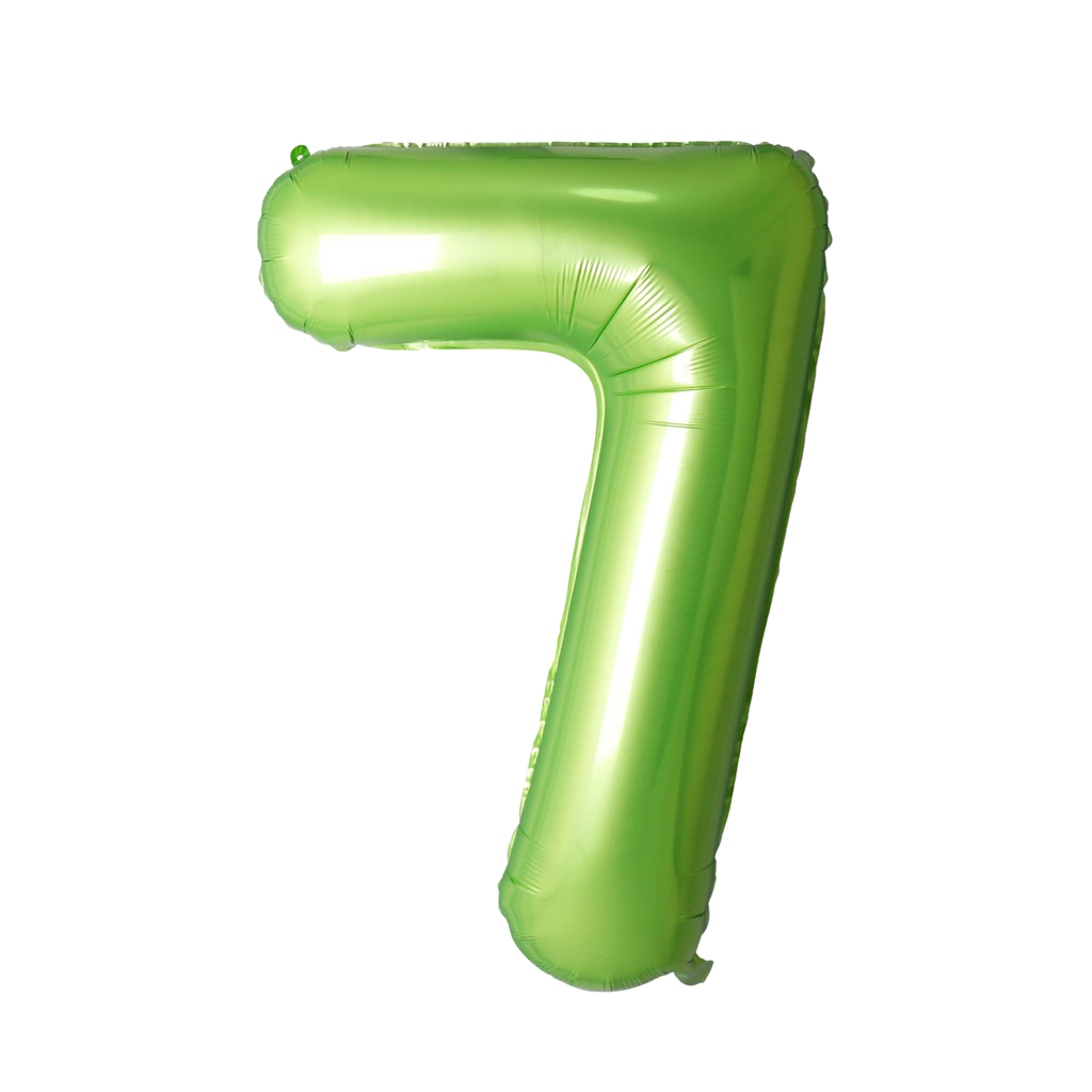 34" Number Balloon - Green