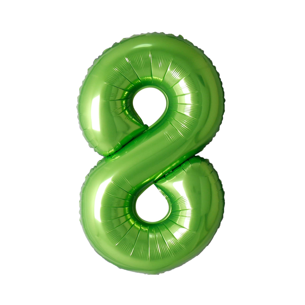 34" Number Balloon - Green