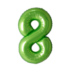 34" Number Balloon - Green