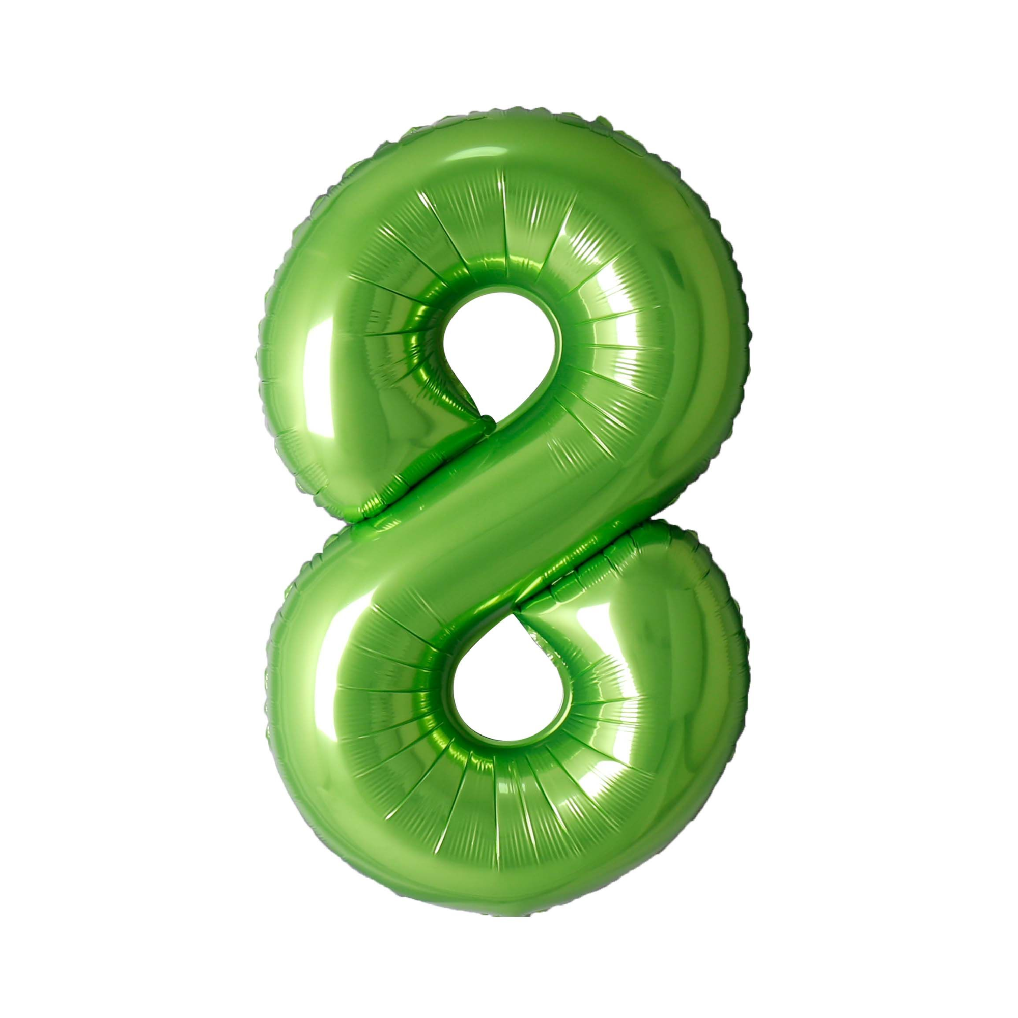 34" Number Balloon - Green