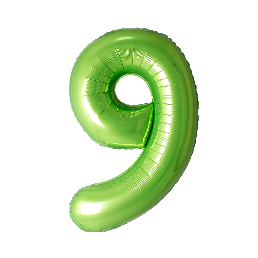 34" Number Balloon - Green